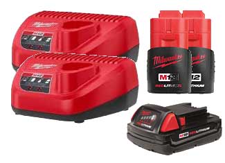 Milwaukee Parts Battery and Charger parts