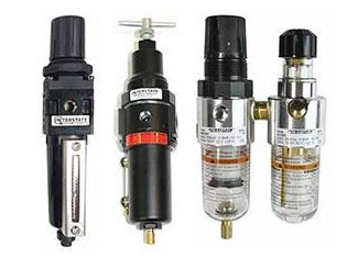 Interstate Pneumatics  Pneumatic Tool Accessories Filter / Regulator / Lubricator Combo Sets