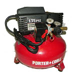Porter Cable  Air Compressor Parts Porter Cable CFBN125A-Type-2 Parts