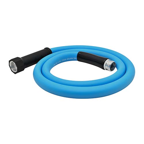 Interstate Pneumatics HHW-005 5/8" x 5ft Drinking Water Safe Hybrid Polymer Garden Hose